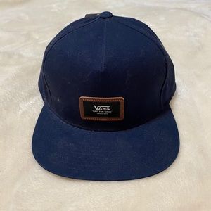 Vans navy snapback hat